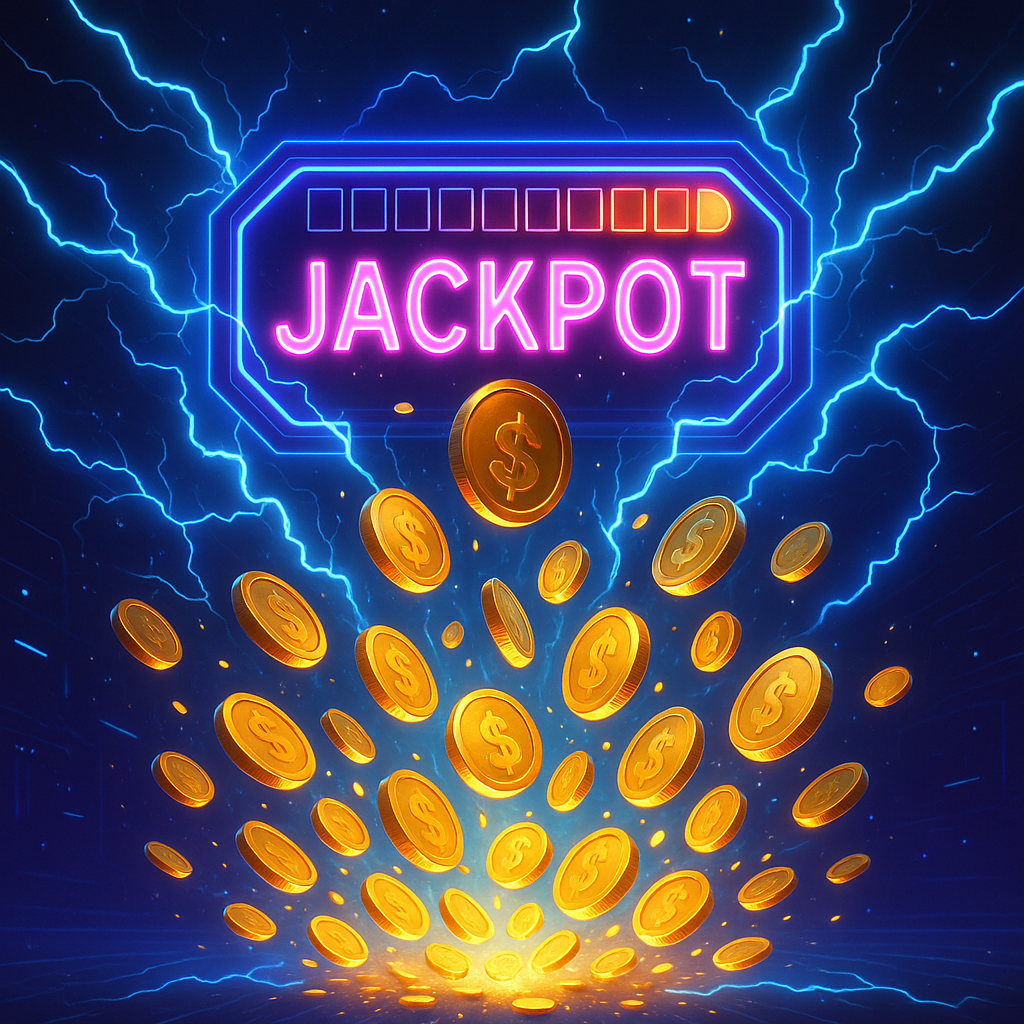 Progressive jackpot slots at Vave Casino with prizes exceeding 3 million pounds